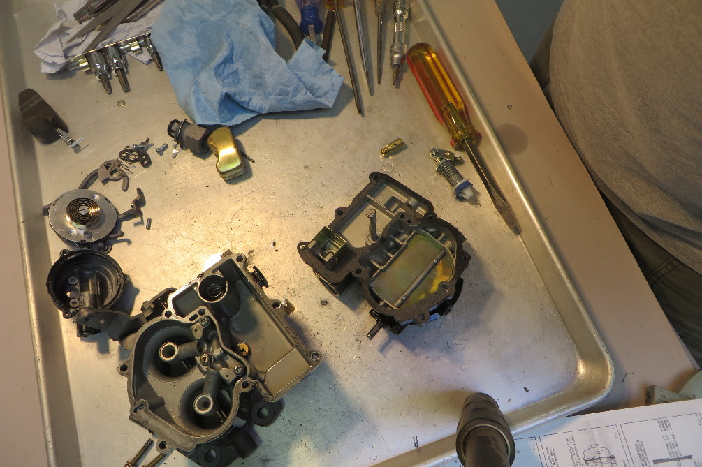 Mercarb Rebuild - Power Piston